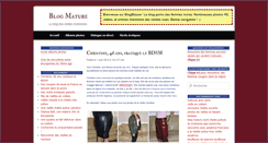 Desktop Screenshot of blogmature.com